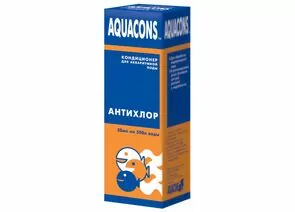 737581 - Кондиционер для аквариумной воды Антихлор AQUACONS 50 мл (1)
