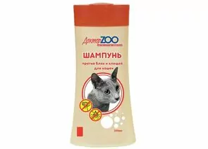 768393 - Шампунь от клещей/блох для кошек 250мл Доктор ZOO ZR0621 (1)
