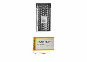 647979 - Аккумулятор Robiton Li-Po LP385590 3.7В 2300мАч PK1, 14892 (1)