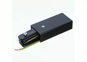 740739 - ARTELAMP коннектор-токоподвод для шинопровода (трека) 40x110x20 черный A160006 (1)