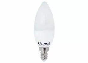 718655 - General свеча E14 12W 2700K 2K 35х105 пластик/алюм GLDEN-CF-12-230-E14-2700 649927 (1)