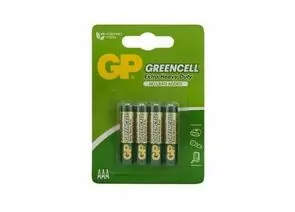 724003 - Элемент питания GP Greencell 24G R03/286 BL4 (1)