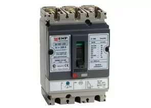 458285 - EKF Автоматический выключатель ВА-99C (Compact NS) 100/25А 3P 36кА mccb99C-100-25 (1)