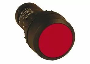 458737 - EKF Кнопка SW2C-10D с подсветкой желтая NO 24В sw2c-md-y-24 (1)