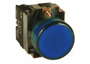 459017 - EKF Лампа сигнальная BV66 синяя 230В xb2-bv66 (1)