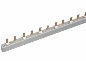 460724 - EKF шина соединительная типа PIN для 2-ф нагр. 100А 54 мод. pin-02-100 (1)