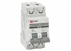 509865 - EKF PROxima Выключатель нагрузки ВН-63, 2P 25А (1)