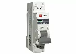 577287 - EKF Автоматический выключатель ВА47-63 6кА, 1P 16А (D) EKF PROxima (1)