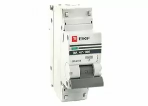 577322 - EKF Автоматический выключатель ВА47-100, 1P 100А (D) 10kA EKF PROxima (1)