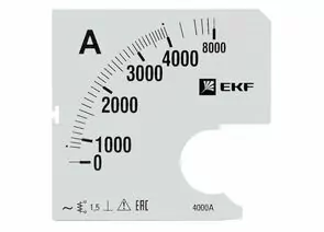 676644 - EKF Шкала сменная для A961 400/5А-1,5 PROxima s-a961-400 (1)