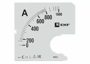 676652 - EKF Шкала сменная для A961 800/5А-1,5 PROxima s-a961-800 (1)