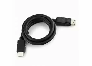 710611 - Кабель DisplayPortшт. - HDMIшт. Cablexpert, 1м, 20M/19M, черный, экран, пакет (1)