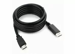 710613 - Кабель DisplayPortшт. - HDMIшт. Cablexpert, 3м, 20M/19M, черный, экран, пакет (1)