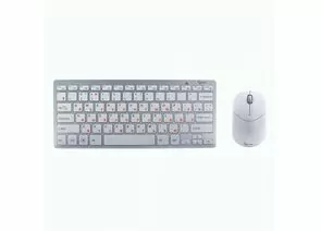 710776 - Комплект мини клавиатура+мышь беспров. Gembird KBS-7001, 2.4ГГц,сер/бел,ноут кл,78кл+3кн,1000dpi, FN (1)