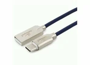 711183 - Кабель USB(A)шт. - 2.0 type C шт. Cablexpert, серия Platinum, 1м, синий, нейлон, BL (1)