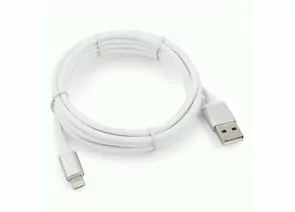 711214 - Кабель USB(A)шт. - 8pin шт. для iPhone5/6/7/8/X, IPod, IPad Cablexpert серия Silver, 1.8м, белый, BL (1)