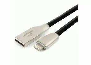 711223 - Кабель USB(A)шт. - 8pin шт. для iPhone5/6/7/8/X, IPod, IPad Cablexpert серия Gold, 0.5м, черный, BL (1)