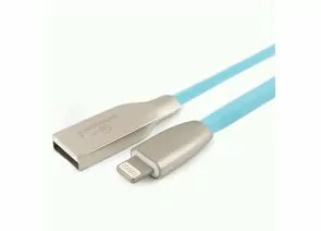 711235 - Кабель USB(A)шт. - 8pin шт. для iPhone5/6/7/8/X, IPod, IPad Cablexpert серия Gold, 1м, синий, BL (1)