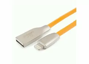 711236 - Кабель USB(A)шт. - 8pin шт. для iPhone5/6/7/8/X, IPod, IPad Cablexpert серия Gold, 1м, оранж., BL (1)