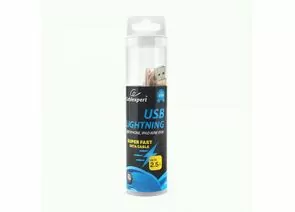 711258 - Кабель USB(A)шт. - 8pin шт. для iPhone5/6/7/8/X, IPod, IPad Cablexpert серия Ultra, 1м, золотой, BL (1)