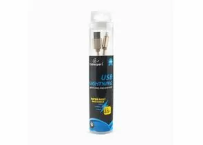 711260 - Кабель USB(A)шт. - 8pin шт. для iPhone5/6/7/8/X, IPod, IPad Cablexpert серия Ultra, 3м, золотой, BL (1)