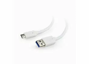 711288 - Кабель USB(A)шт. 3.0 - type С шт. 3.1 Cablexpert, 1м, белый, пакет (1)