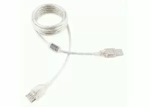 711337 - Кабель удлинитель USB(A)гн. 2.0 - USB(A)шт. Pro Cablexpert 2м, экран, феррит. (1)