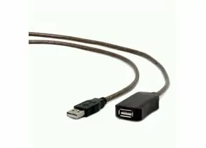 711341 - Кабель удлинительUSB(A)гн. 2.0 - USB(A)шт. активный Cablexpert, AM/AF, 15м (1)