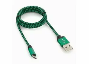 711351 - Кабель USB(A)шт. - microUSB 2.0 Cablexpert, AM/microBM 5P, 1м, нейлон, алюминиевые разъемы (1)