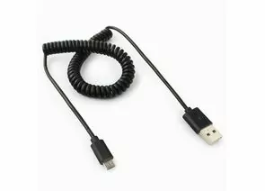 711369 - Кабель USB(A)шт. 2.0 - microUSBшт. витой Pro Cablexpert, 1.8м, витой, черный, пакет (1)