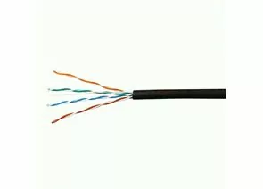 711457 - SkyNet Light кабель UTP 4x2x0,46, медный, кат.5e, одножил., OUTDOOR, 100 м, коробка, черный (1)