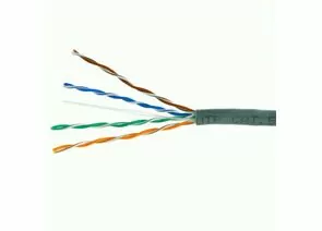 711489 - Cablexpert кабель UTP 4x2x0.48 мм, медный, кат.5e, одножил., 100 м, серый (1)