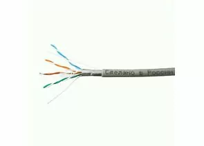 711499 - SkyNet Premium кабель FTP 4x2x0,51, медный, кат.5e, одножил., 100 м, коробка, серый (1)