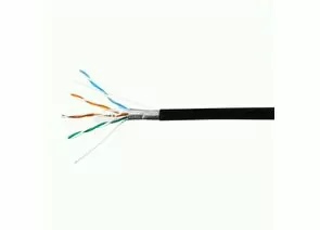 711500 - SkyNet Premium кабель FTP 4x2x0,51, медный, кат.5e, одножил., 100 м, OUTDOOR, коробка, черный (1)