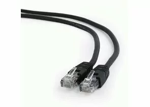 711892 - Cablexpert патч-корд UTP cat6, 0,5м, литой, многожильный (черный) (1)