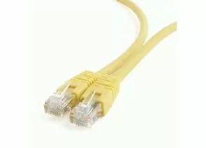 711896 - Cablexpert патч-корд UTP cat6, 0,5м, литой, многожильный (желтый) (1)