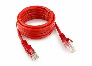 711911 - Cablexpert патч-корд UTP cat5e, 2м, литой, многожильный (красный) (1)