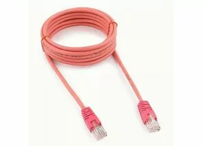 711967 - Cablexpert патч-корд UTP cat5e, 3м, литой, многожильный (розовый) (1)