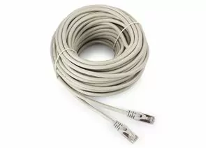 711981 - Cablexpert патч-корд FTP cat6, 20м, литой, многожильный (серый) (1)
