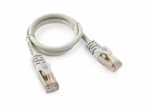 711983 - Cablexpert патч-корд FTP cat5e, 0,5м, литой, многожильный (серый) (1)