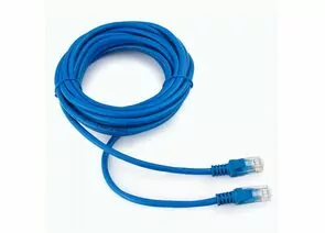 712002 - Cablexpert патч-корд медный UTP cat5e, 5м, литой, многожильный (синий) (1)