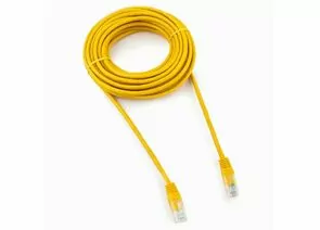 712005 - Cablexpert патч-корд медный UTP cat5e, 7,5м, литой, многожильный (желтый) (1)