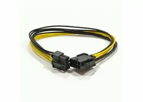 712174 - Удлинитель кабеля питания Cablexpert, PCI-Express 6+2pin M/ PCI-Express 6+2pin F, 0,3 м (1)