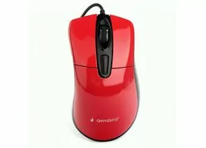 730787 - Мышь Gembird MOP-415-R, USB, красный, 3кн.+колесо-кнопка, 2400DPI кабель 1.4м (1)