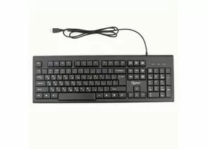 730792 - Клавиатура Gembird KB-8354U-BL, USB, черный, 104 клавиши, кабель 1,45м (1)