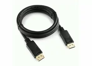 758859 - Кабель DisplayPortшт. - DisplayPortшт. Cablexpert CC-DP3-2M, v1.3, 2м, 20M/20M, черный, экран, пакет (1)