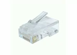 760638 - Штекер 8p8c (RJ45) cat 6e, LC-8P8C-002, контакты 30 микрон (уп. 100 шт.), цена за уп-ку (1)