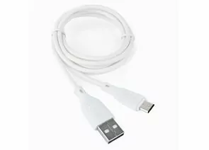 771082 - Дата-кабель USB(A)шт. - microUSBшт. Cablexpert серия Classic 1, 2,4A, 1м, белый, кор, подвес, 17909 (1)