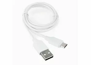 771084 - Дата-кабель USB(A)шт. - microUSBшт. Cablexpert серия Classic 2, 2,4A, 1м, белый, кор, подвес, 17914 (1)