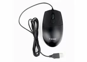 771112 - Мышь проводная Gembird MOP-420, USB, черный, 2кн.+колесо-кнопка, 1000 DPI, кабель 1.8м, кор., подвес (1)